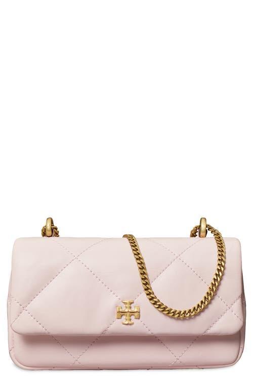 Tory Burch Kira Diamond Quilted Leather Mini Flap Bag Product Image