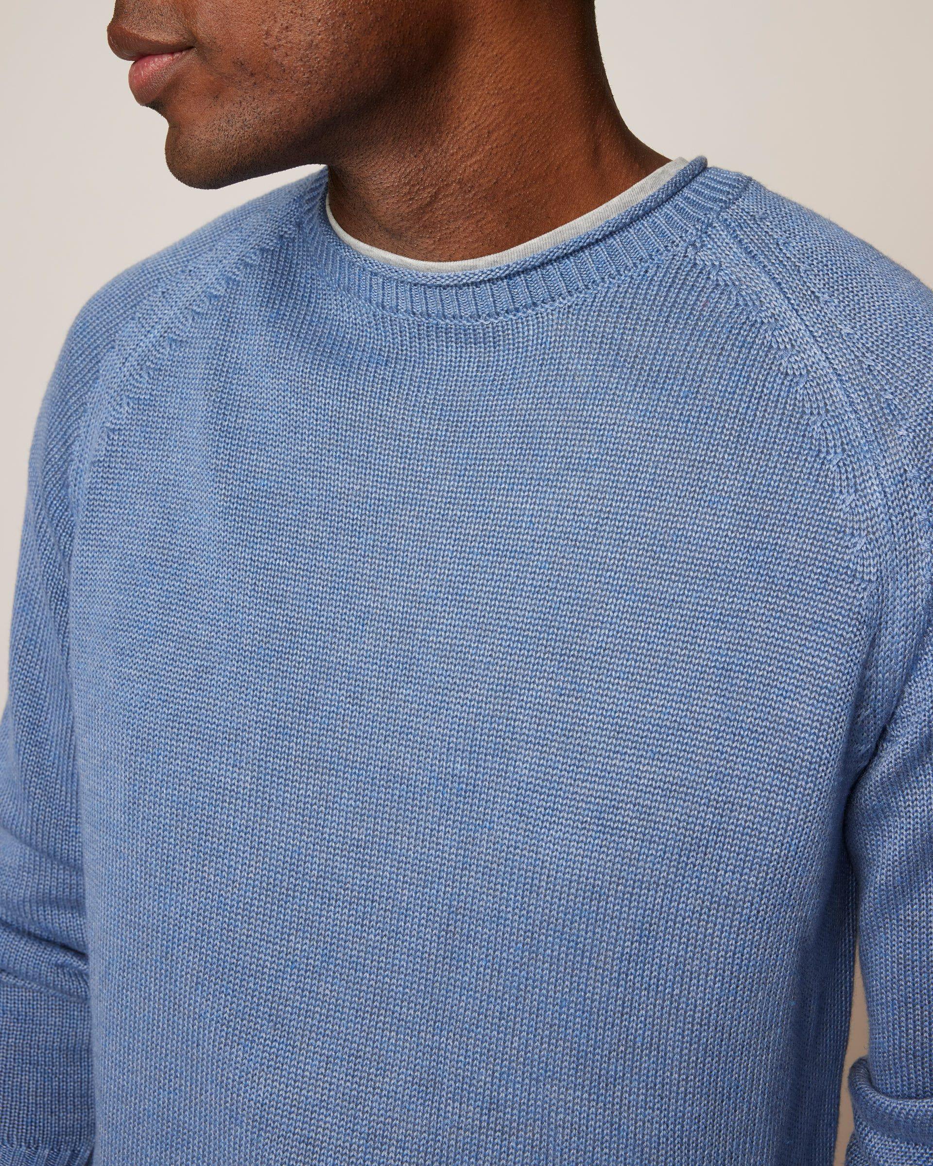 Kordell Linen Blend Crewneck Sweater Product Image