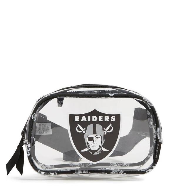 Vera Bradley NFL Clear Small Belt Bag Women in Las Vegas Raiders Bandana Product Image