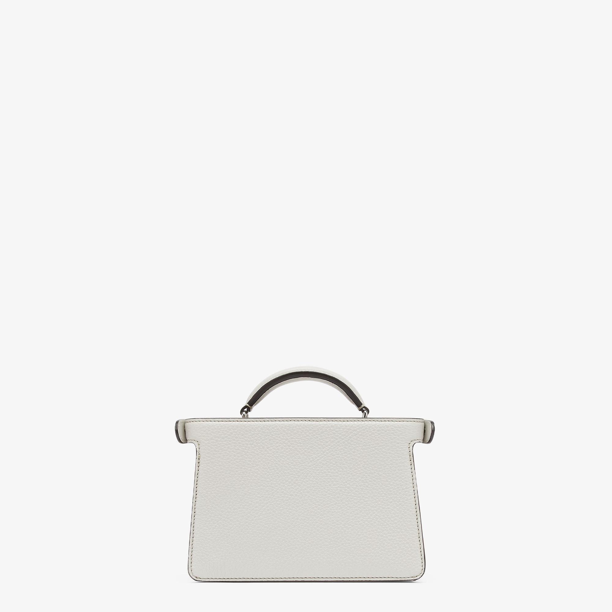 Peekaboo ISeeU X-CrossLight gray Selleria leather bag Product Image