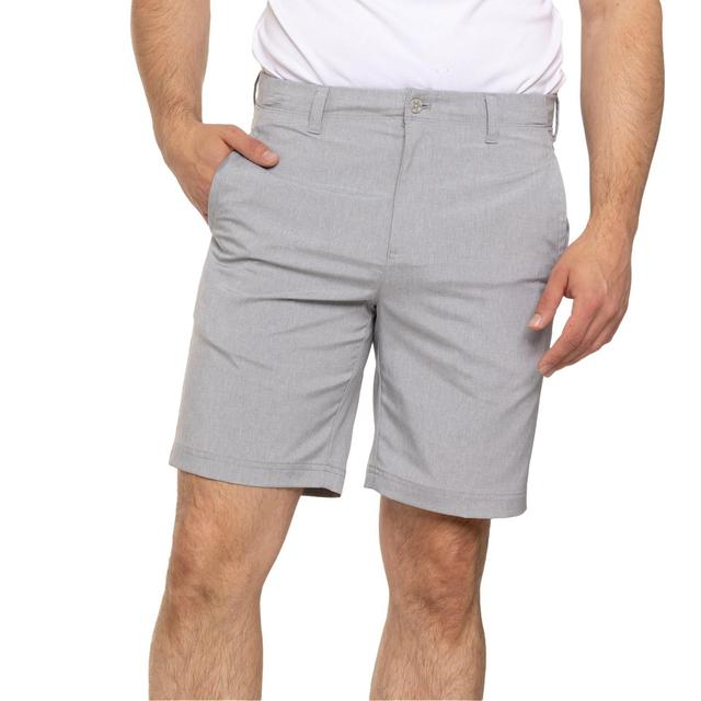 Jack Nicklaus Flat Front Heathered Golf Shorts - UPF 40 Product Image