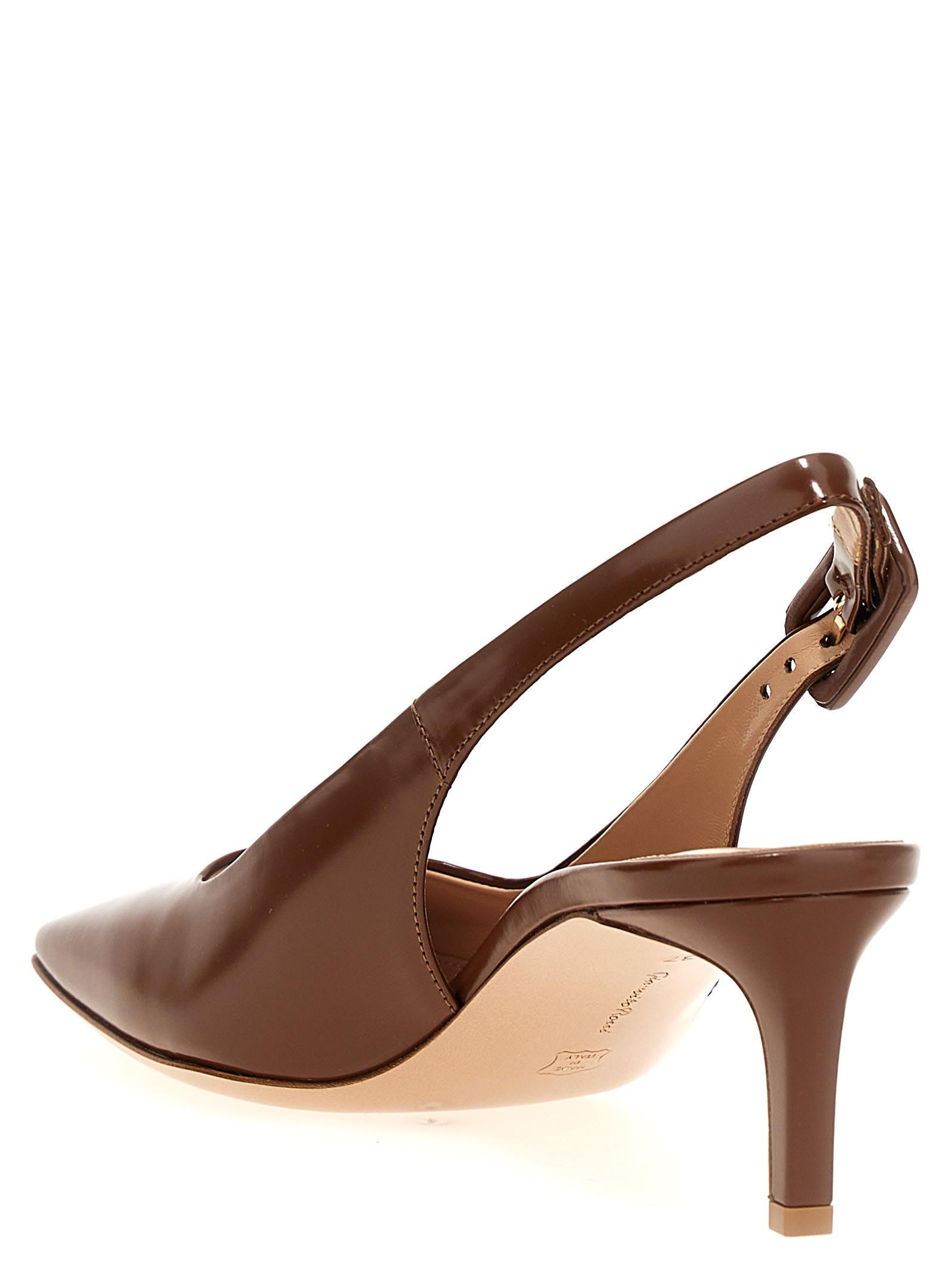 GIANVITO ROSSI Ric Pumps In Brown Product Image