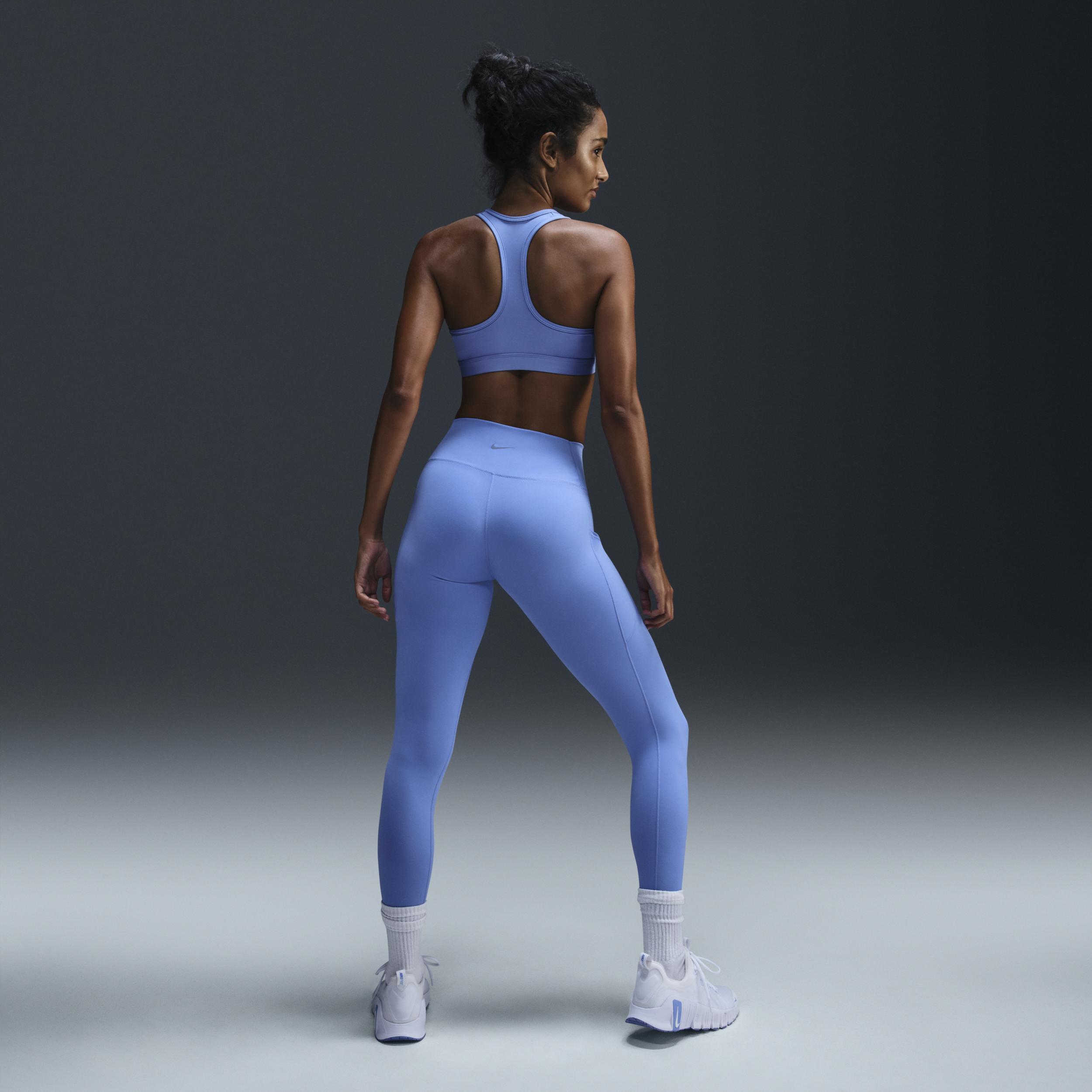 Womens Nike One Pocketed High-Waisted 7/8 Ankle Leggings Product Image