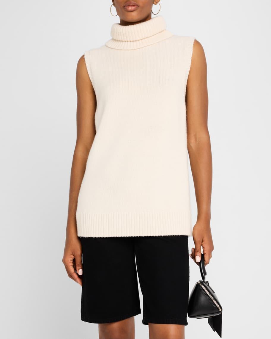 Danica Wool-Cashmere Turtleneck Vest Product Image