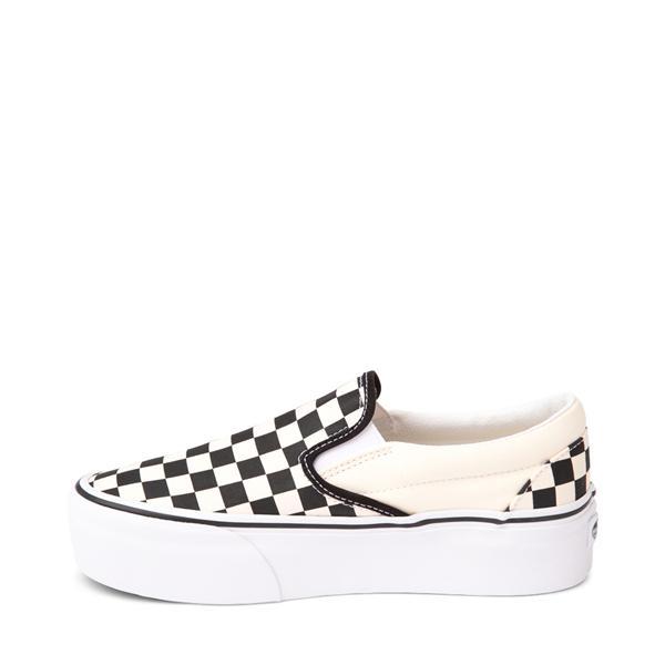 Vans UA Classic Slip-On Stackform Sneakers CheckerboardBlack/ White M 6/ W 7.5 Product Image