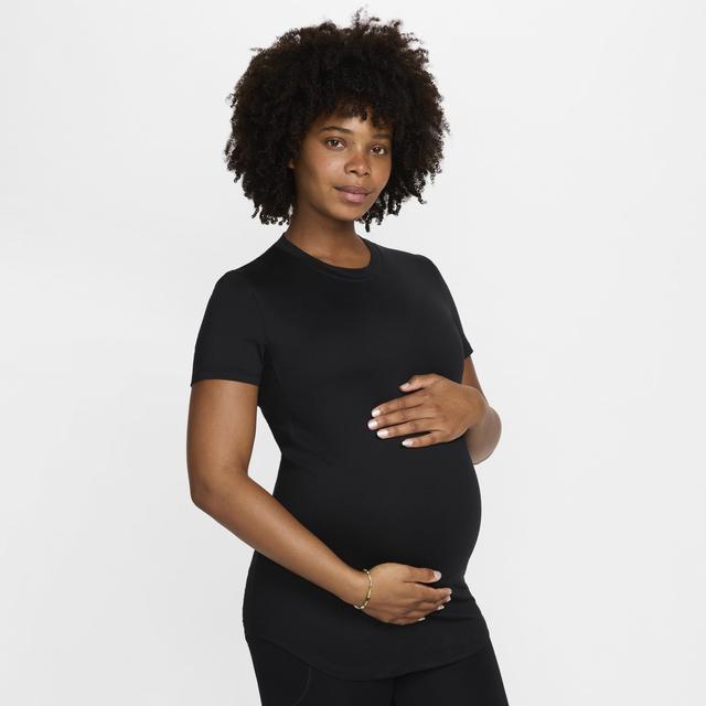 Nike Women's (M) One Dri-FIT Slim-Fit Short-Sleeve Top (Maternity) Product Image