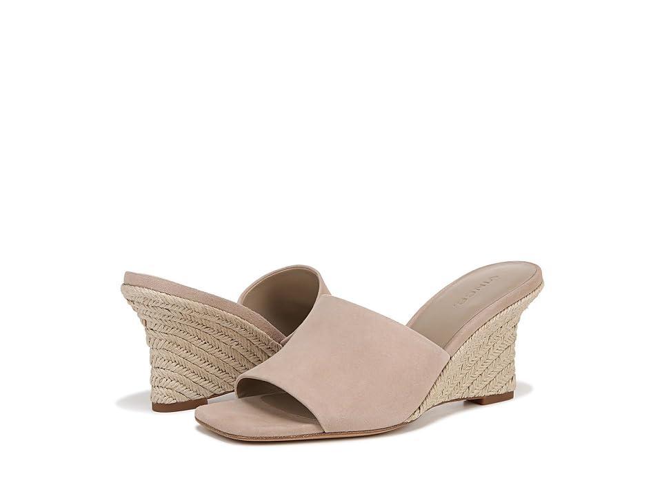Pia Suede Wedge Espadrille Sandals Product Image