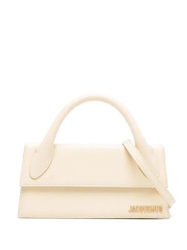 JACQUEMUS Le Chiquito Long Bag In White Product Image