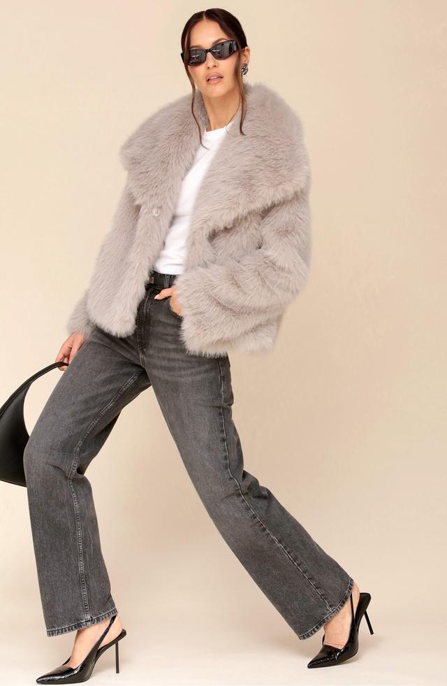 Luxe Faux Fur Jacket Product Image