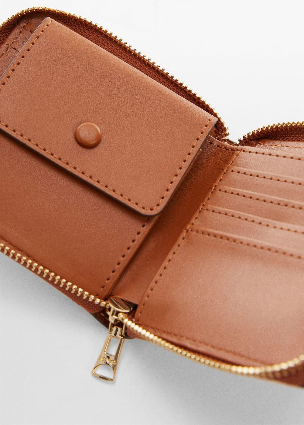 MANGO - Faux wallet leather - One size - Women Product Image