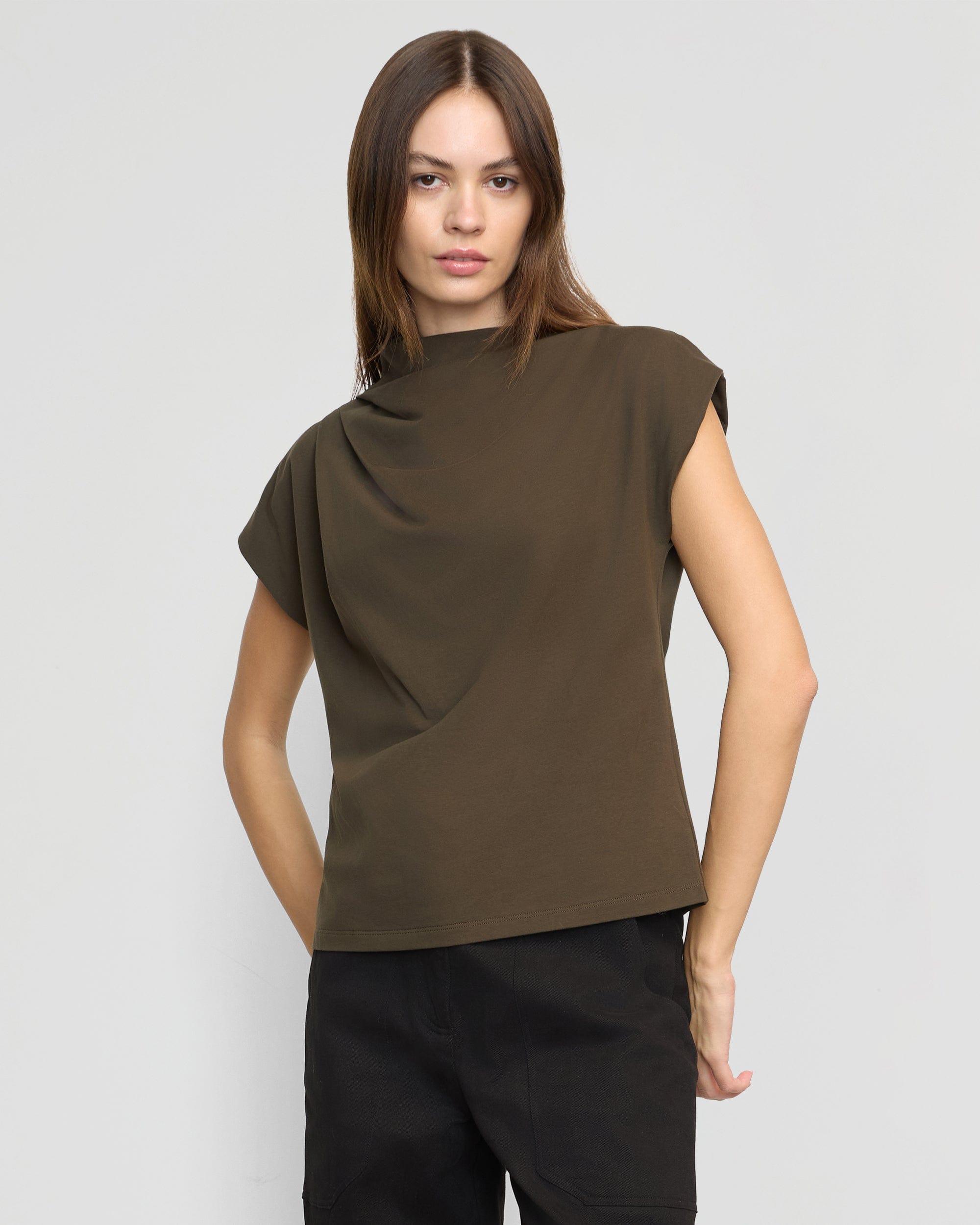 Kenny Asymmetric-Neck Tee Product Image