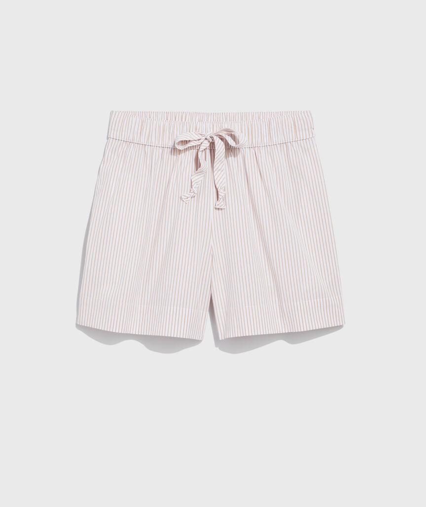 Poplin Tie-Waist Shorts Product Image