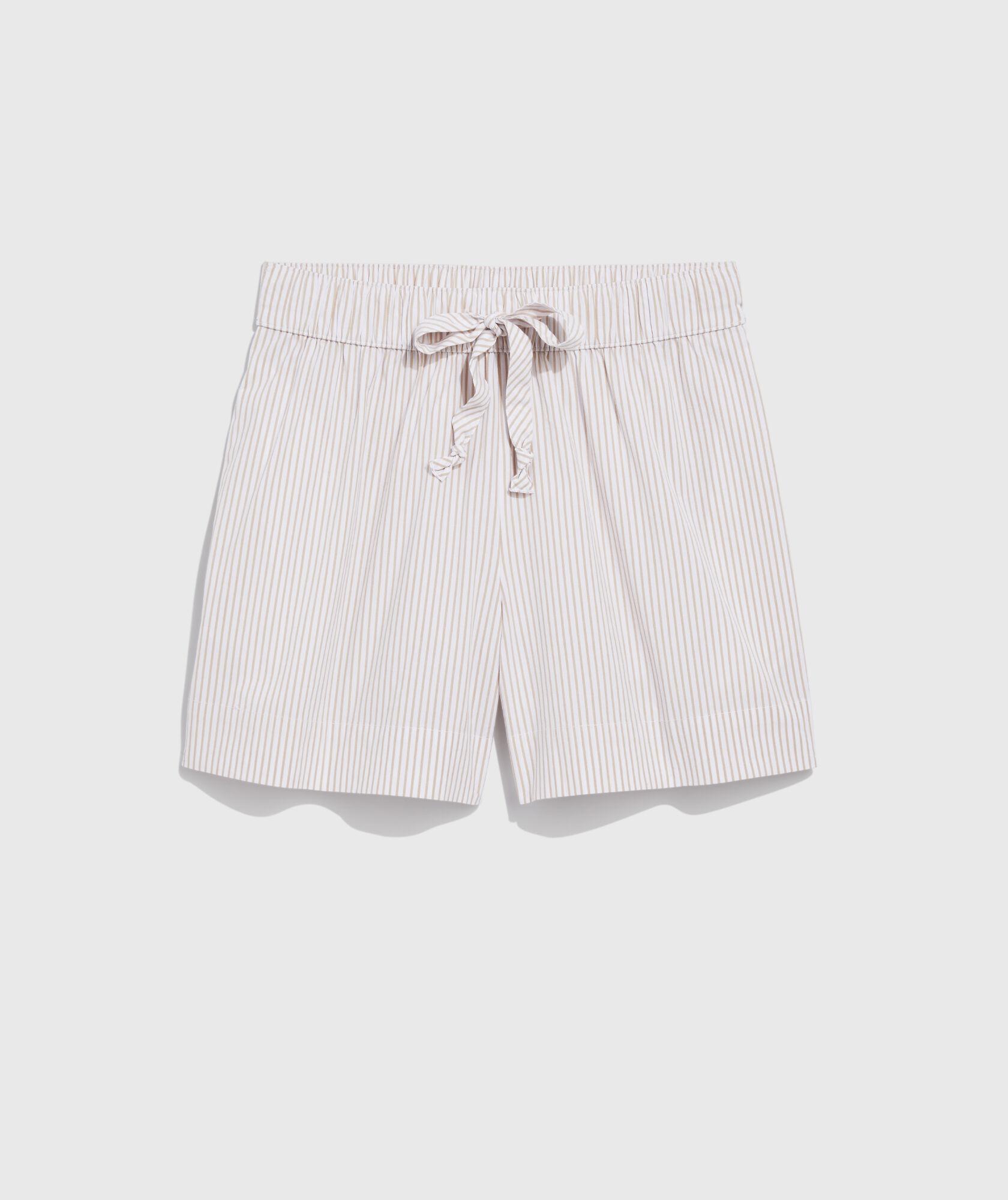 Poplin Tie-Waist Shorts Product Image