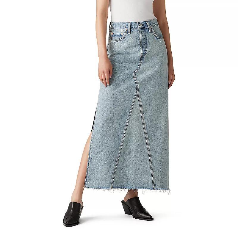 Levis Womens Iconic Maxi Skirt - Not In The Mood 27 Product Image