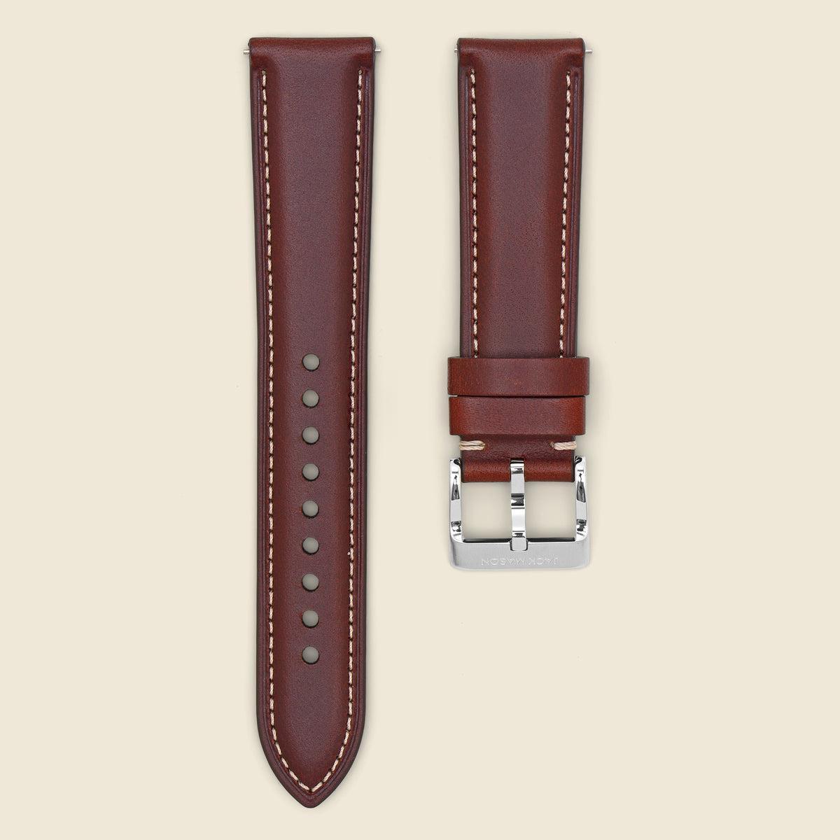 Leather Watch Strap 20MM - Brown product image