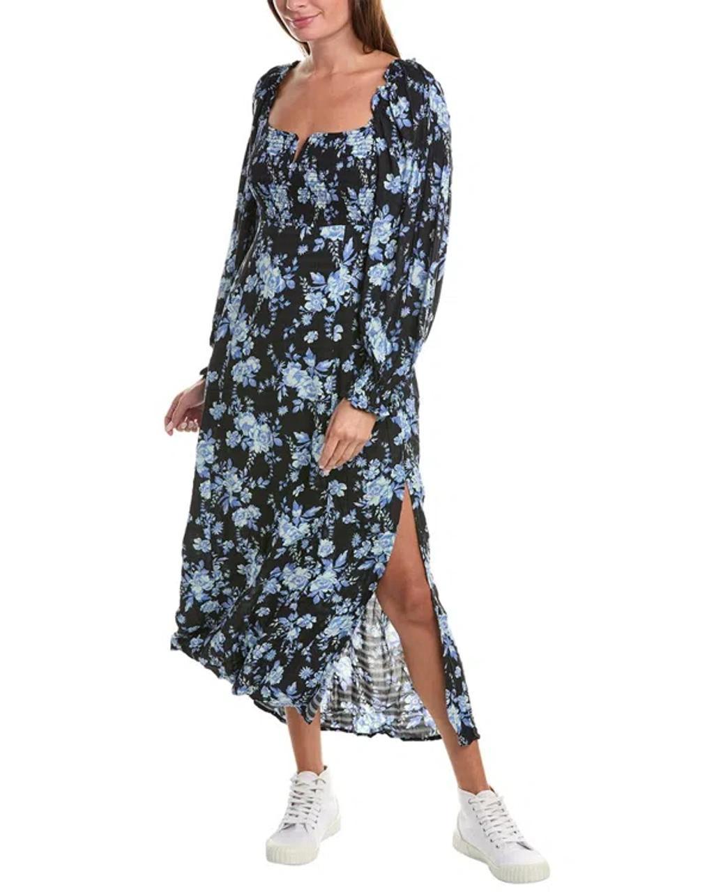 Jaymes Midi Dress In Blue Product Image