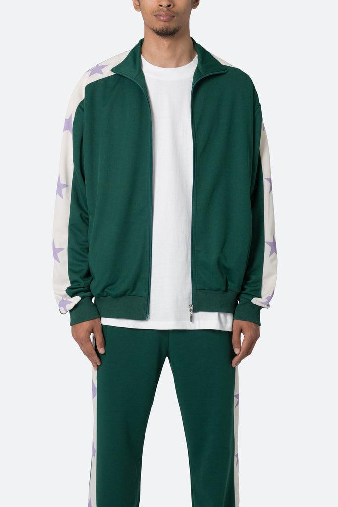 Star Track Jacket - Green Product Image