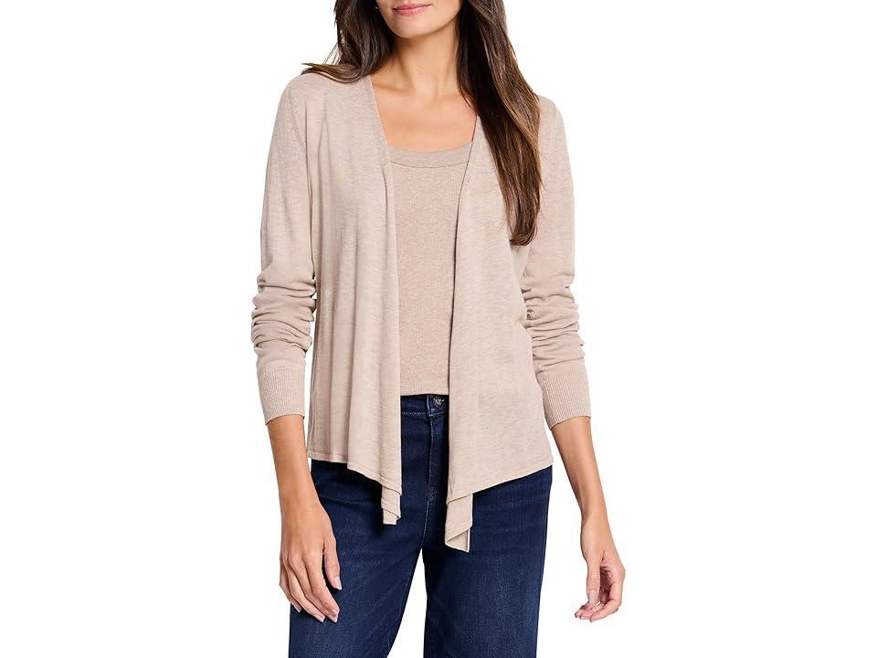 NIC+ZOE All Year 4-Way Cardigan (Malt) Women's Sweater Product Image