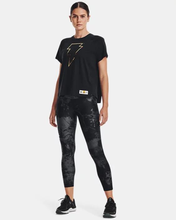 Women's Project Rock Black Adam Short Sleeve Product Image