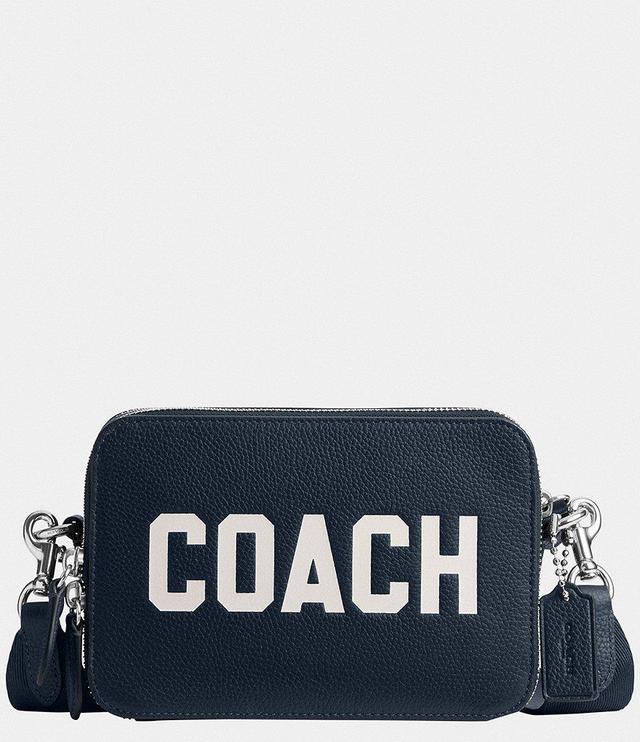 COACH Charter Polished Pebble Leather Crossbody Bag Product Image