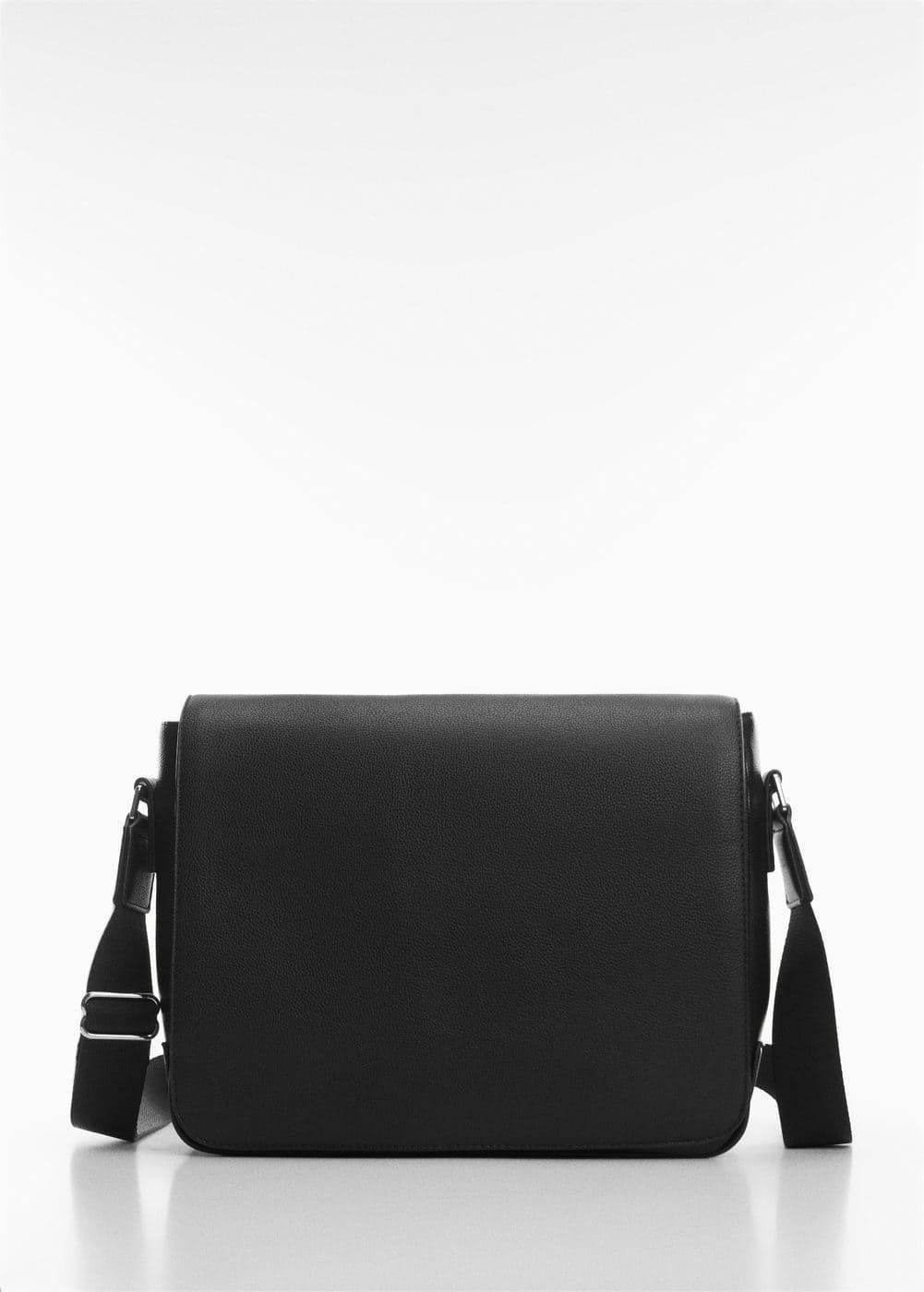 MANGO MAN - Leather-effect shoulder bag - One size - Men Product Image