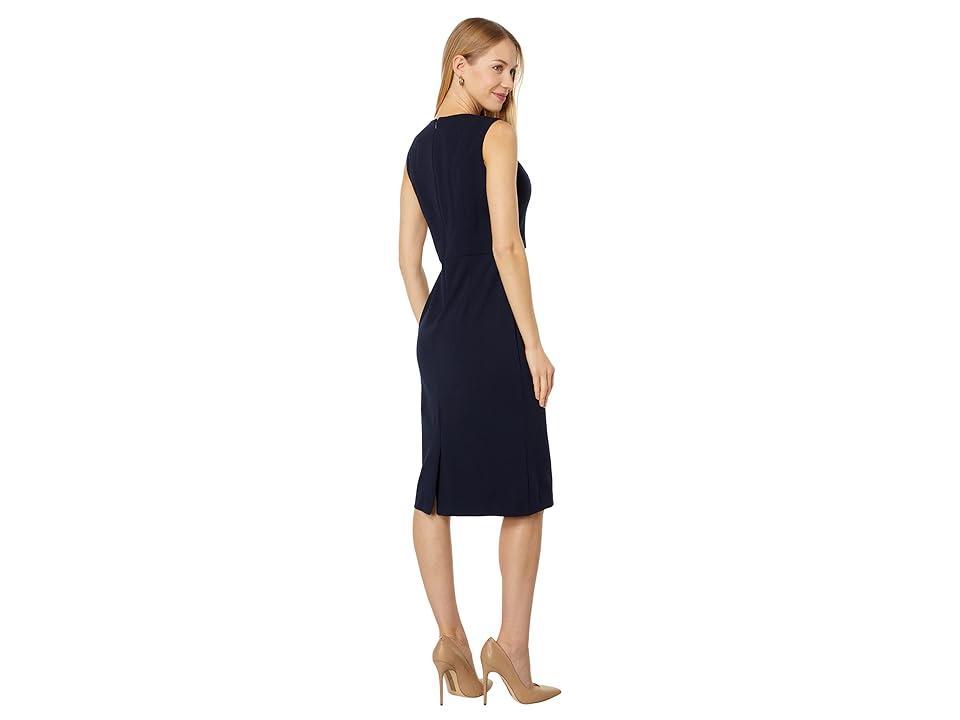 Donna Morgan Midi Sleeveless Dress with Neck Cutouts (Twilight ) Women's Dress Product Image