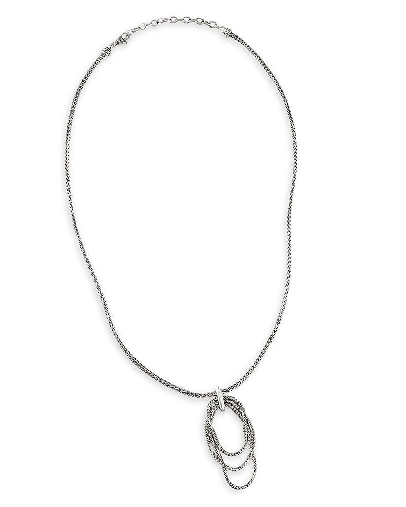 John Hardy Classic Chain Link Drop Pendant Necklace Product Image