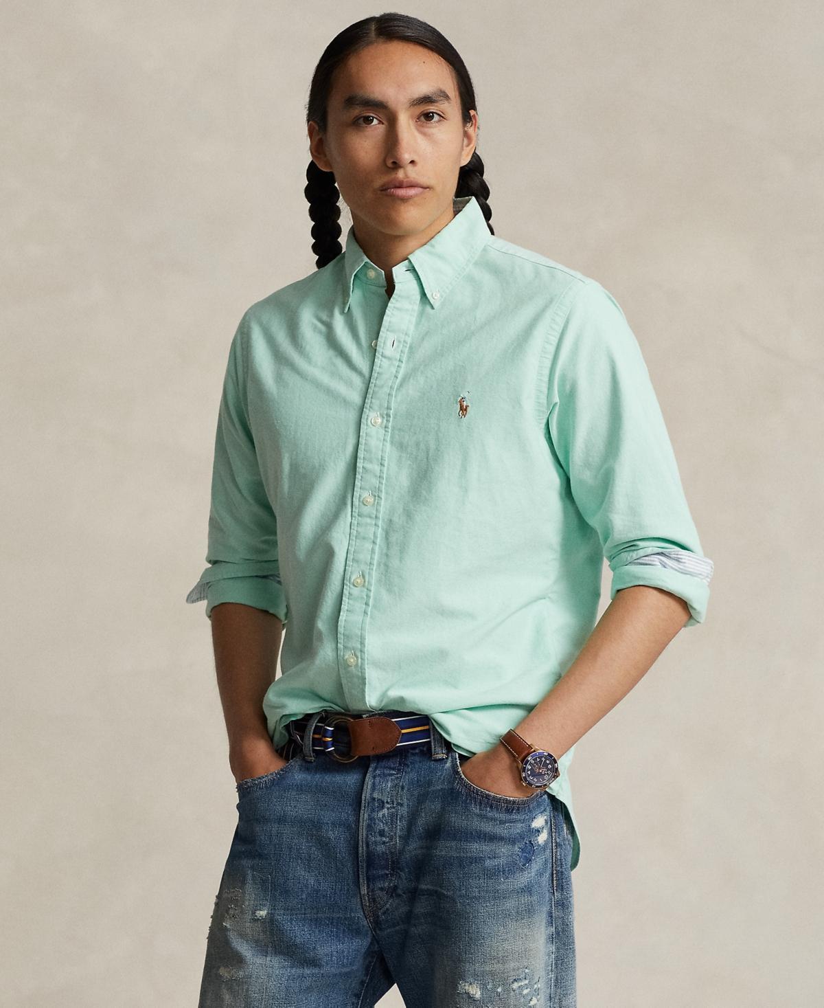 Polo Ralph Lauren Cotton Oxford Button-Down Shirt Product Image