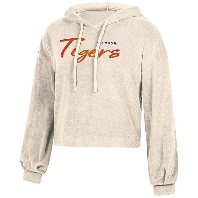 NCAA Clemson Tigers Womens Terry Hooded Sweatshirt Product Image