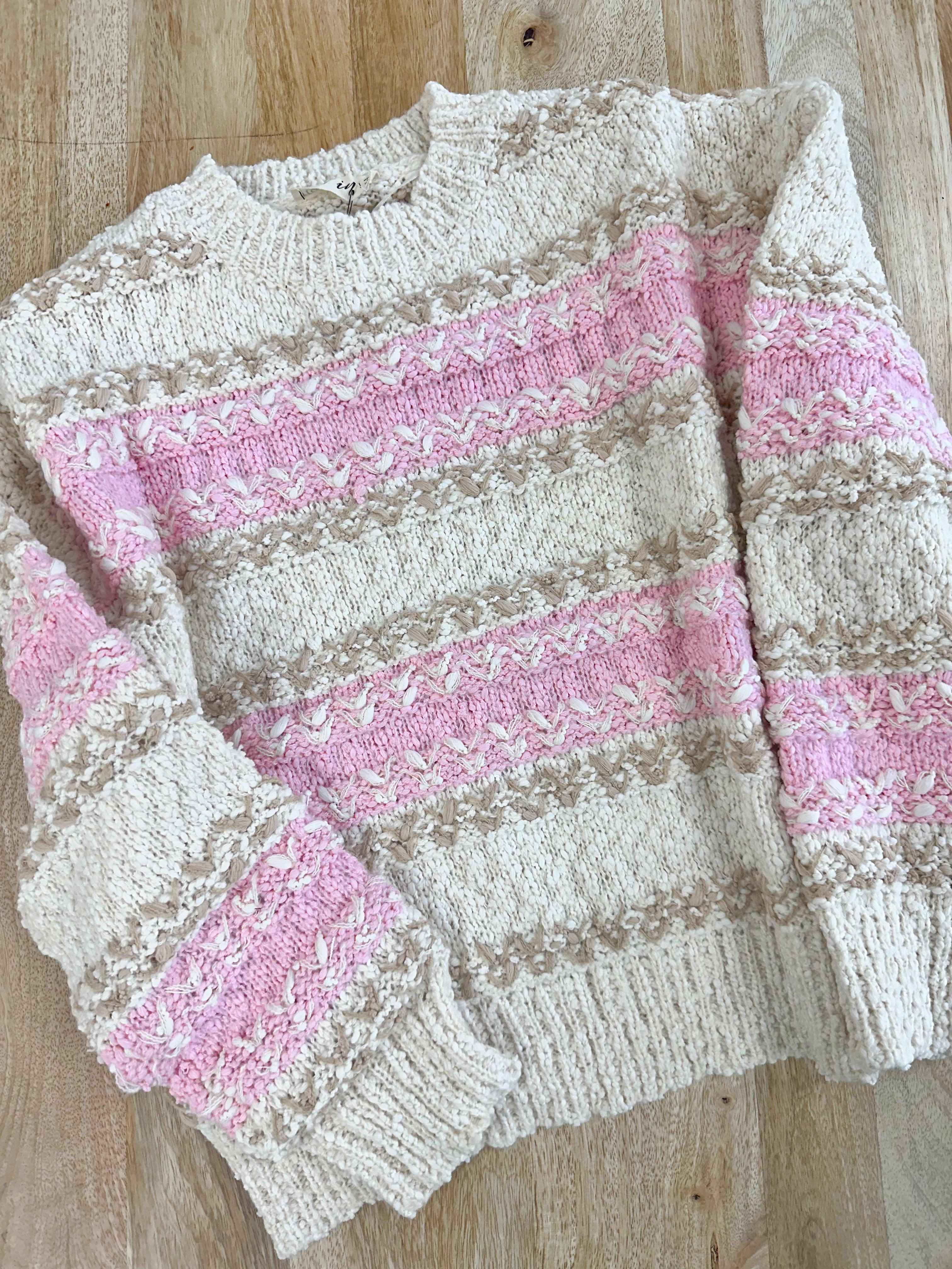 Pink Ski Lodge Sweater Product Image