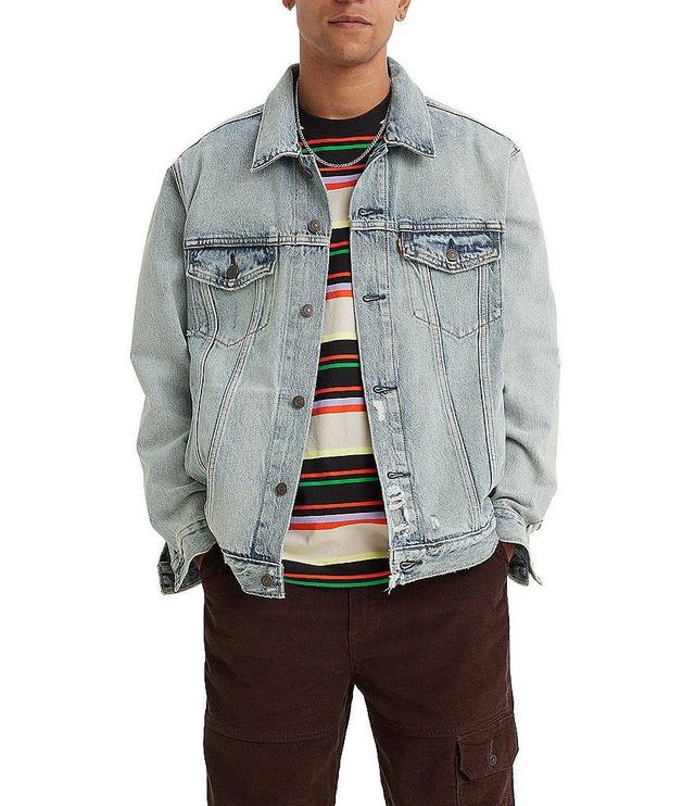 Levi's® Long Sleeve Relaxed Fit Trucker Jacket Product Image