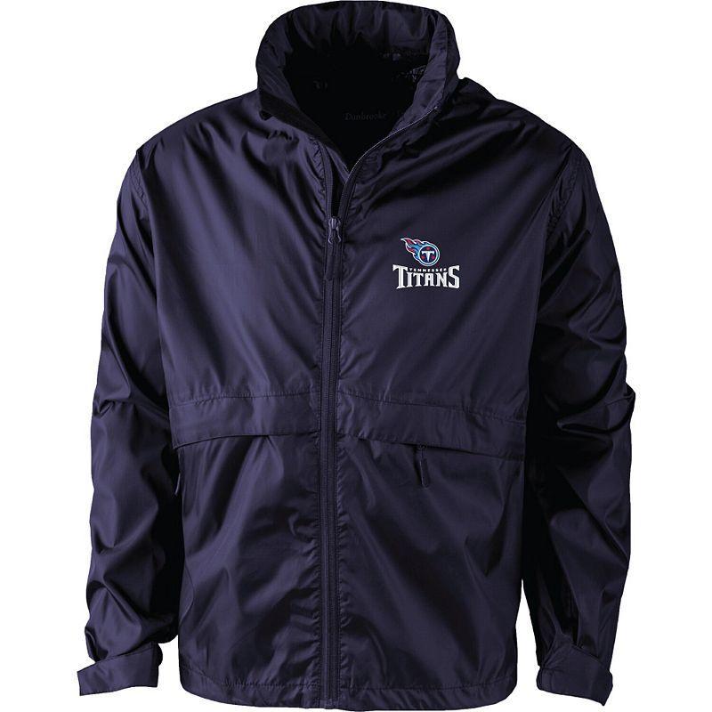 Mens Dunbrooke Navy Tennessee Titans Circle Sportsman Waterproof Packable Full-Zip Jacket TTN Blue Product Image