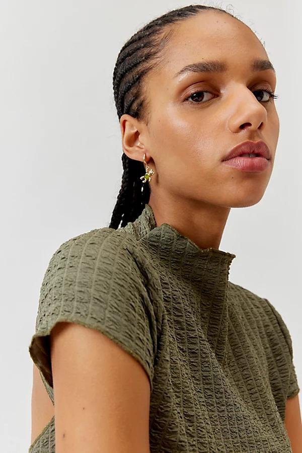 Teddy Delicate Hoop Earring Womens at Urban Outfitters Product Image