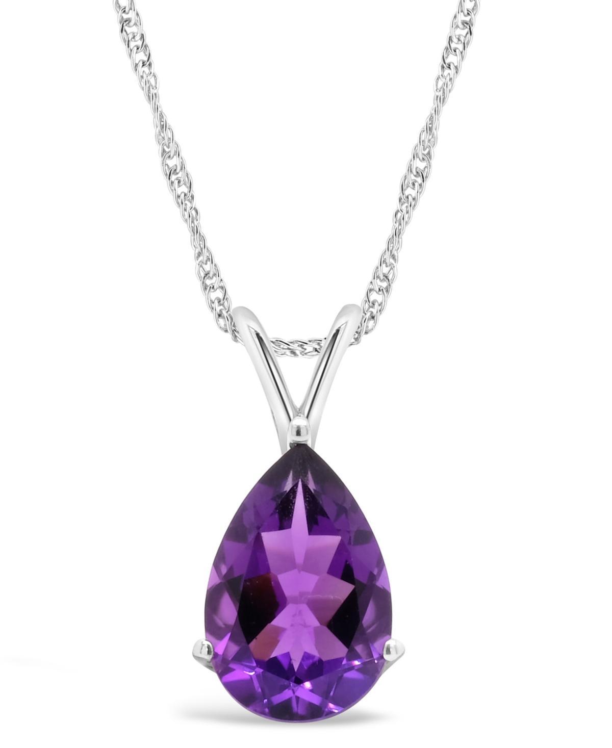 Amethyst (2-5/8 ct. t.w.) Pendant Necklace in Sterling Silver Product Image