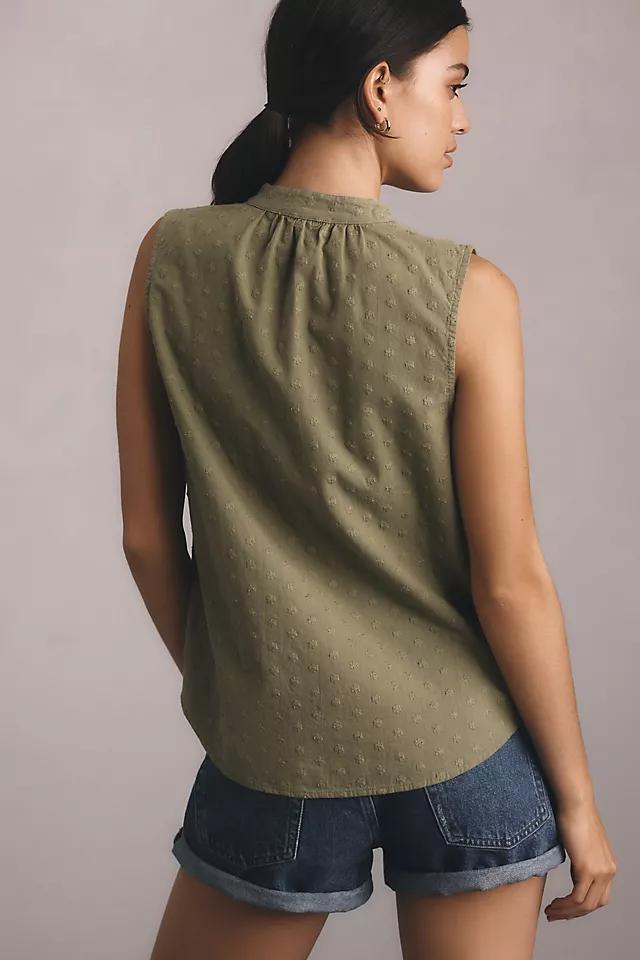 Cloth & Stone Textured Henley Tank Product Image