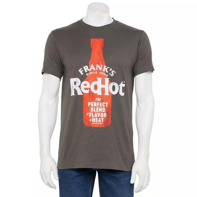 Mens Perfect Blend Bottle Distressed Graphic Tee Grey Product Image