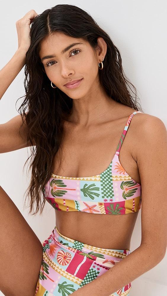 MINKPINK Under The Sea Bikini Top | Shopbop Product Image