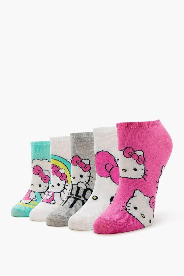 Hello Kitty Ankle Socks Set - 5 pack | Forever 21 Product Image