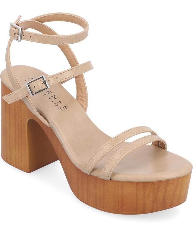 Journee Collection Womens Emerynn Platform Sandals Product Image