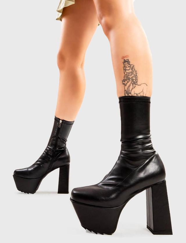 My Side Platform Ankle Boots Product Image