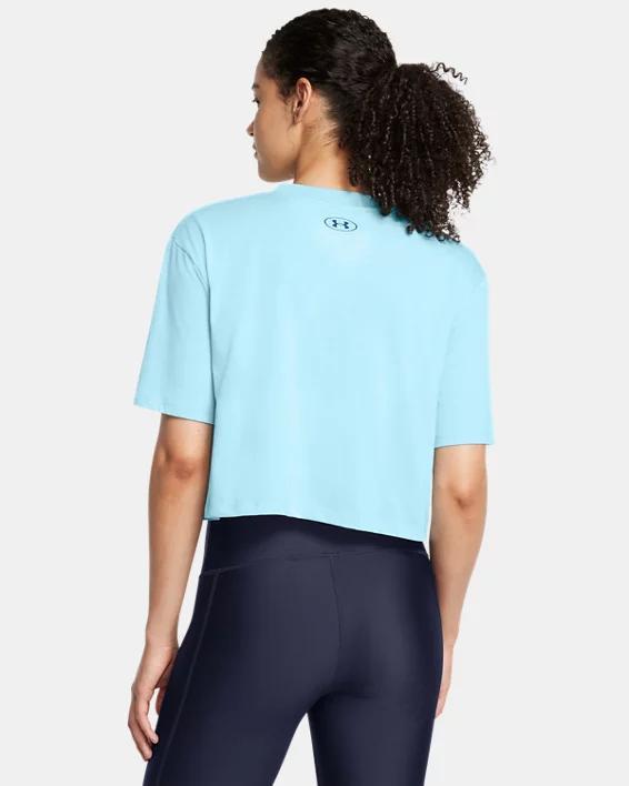 Womens UA Boxy Wordmark Short Sleeve Product Image