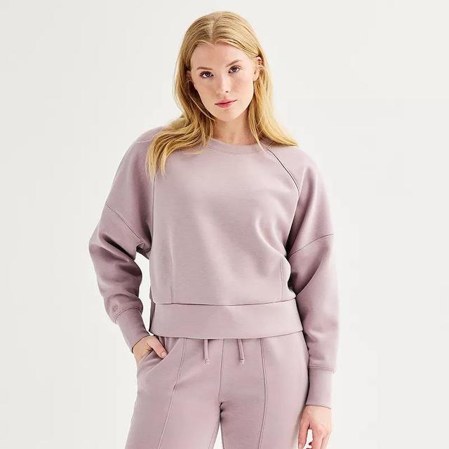 Womens FLX Cropped Pullover Sweatshirt Product Image