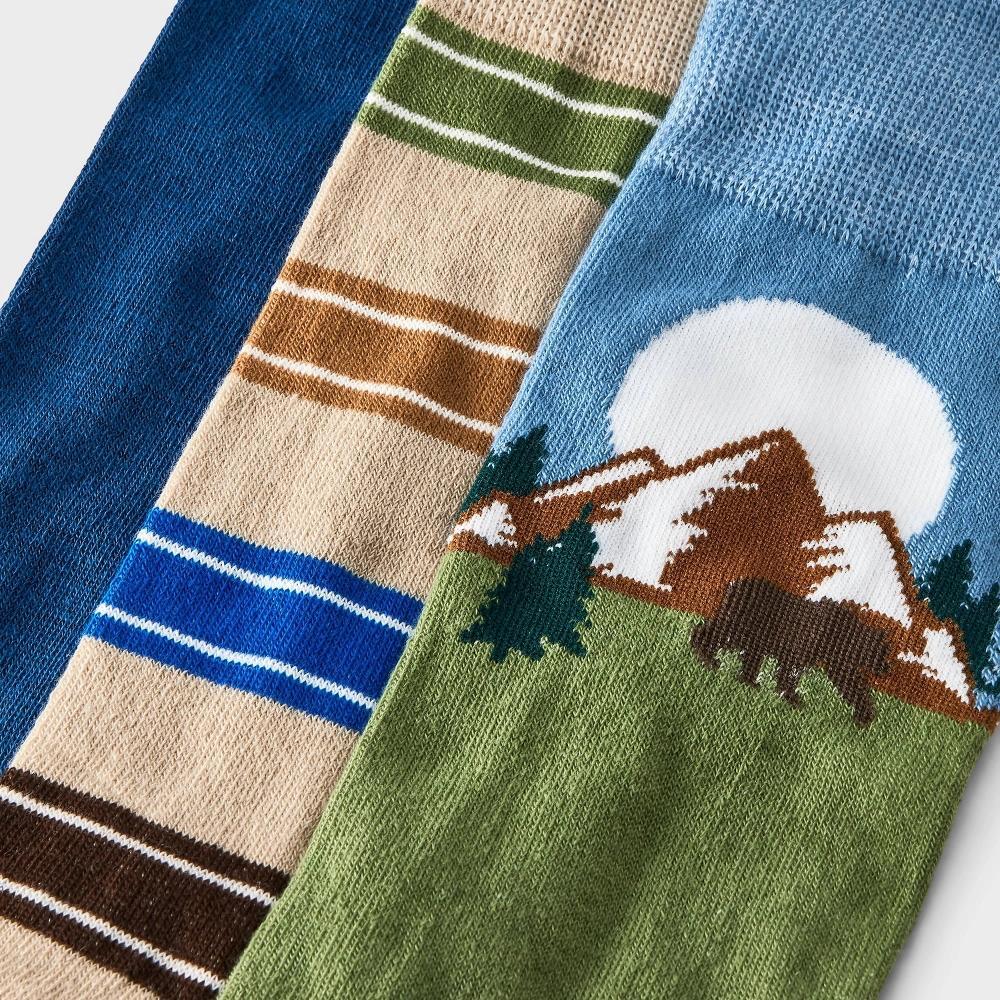 Men's Gifting Socks 3pk - Goodfellow & Co™ 7-12 Product Image