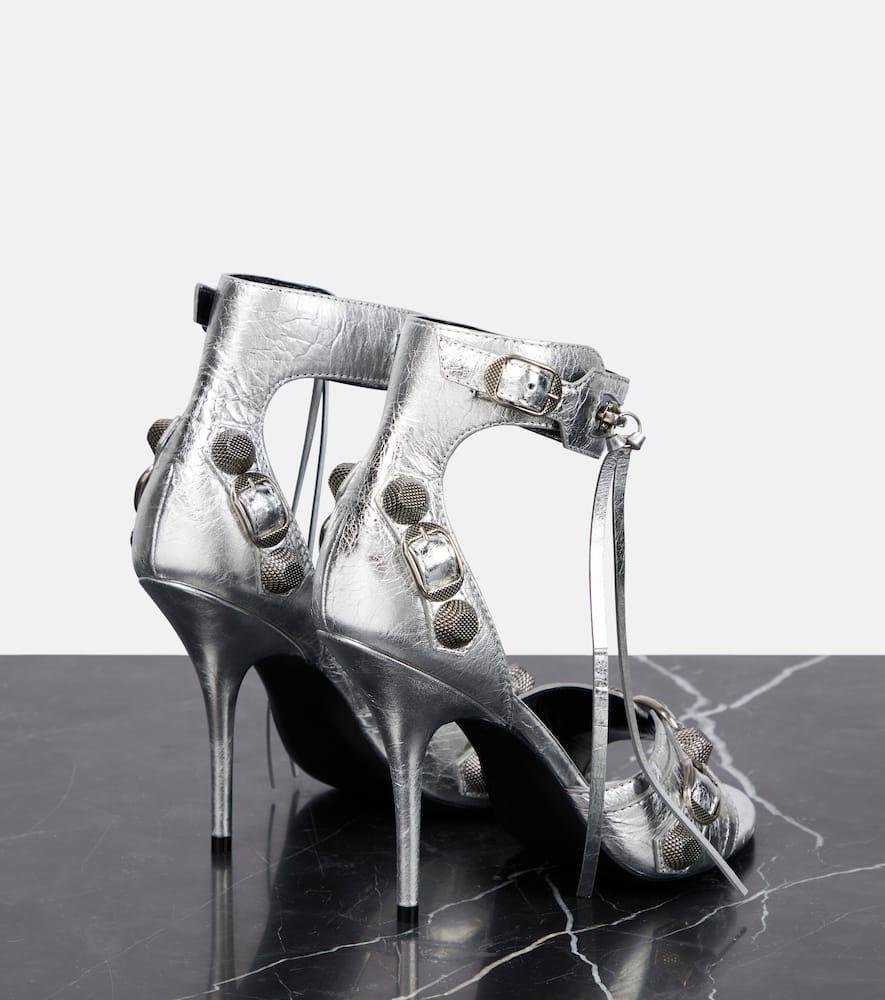 BALENCIAGA Cagole In Silver Product Image