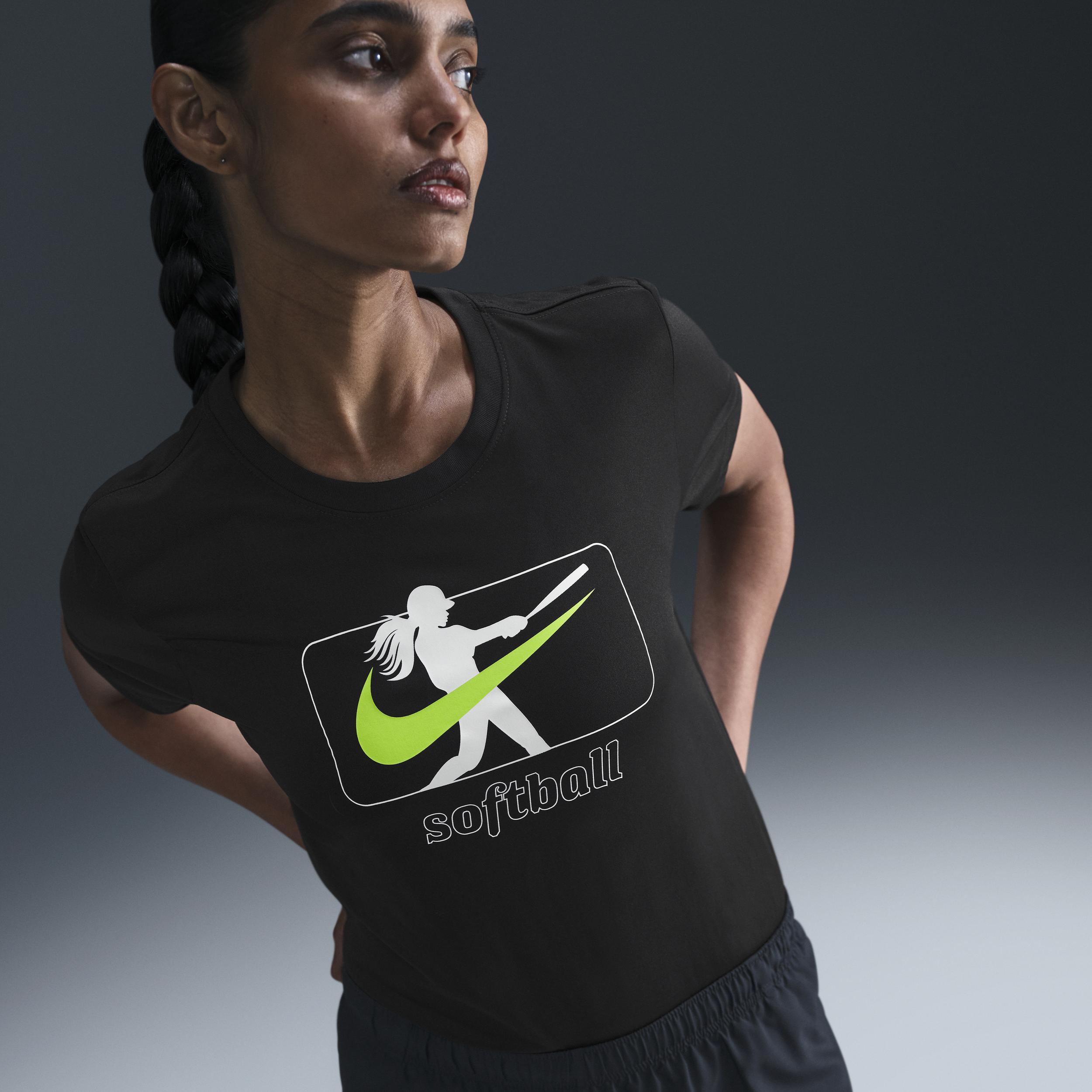 Nike Womens Dri-FIT Softball T-Shirt Product Image