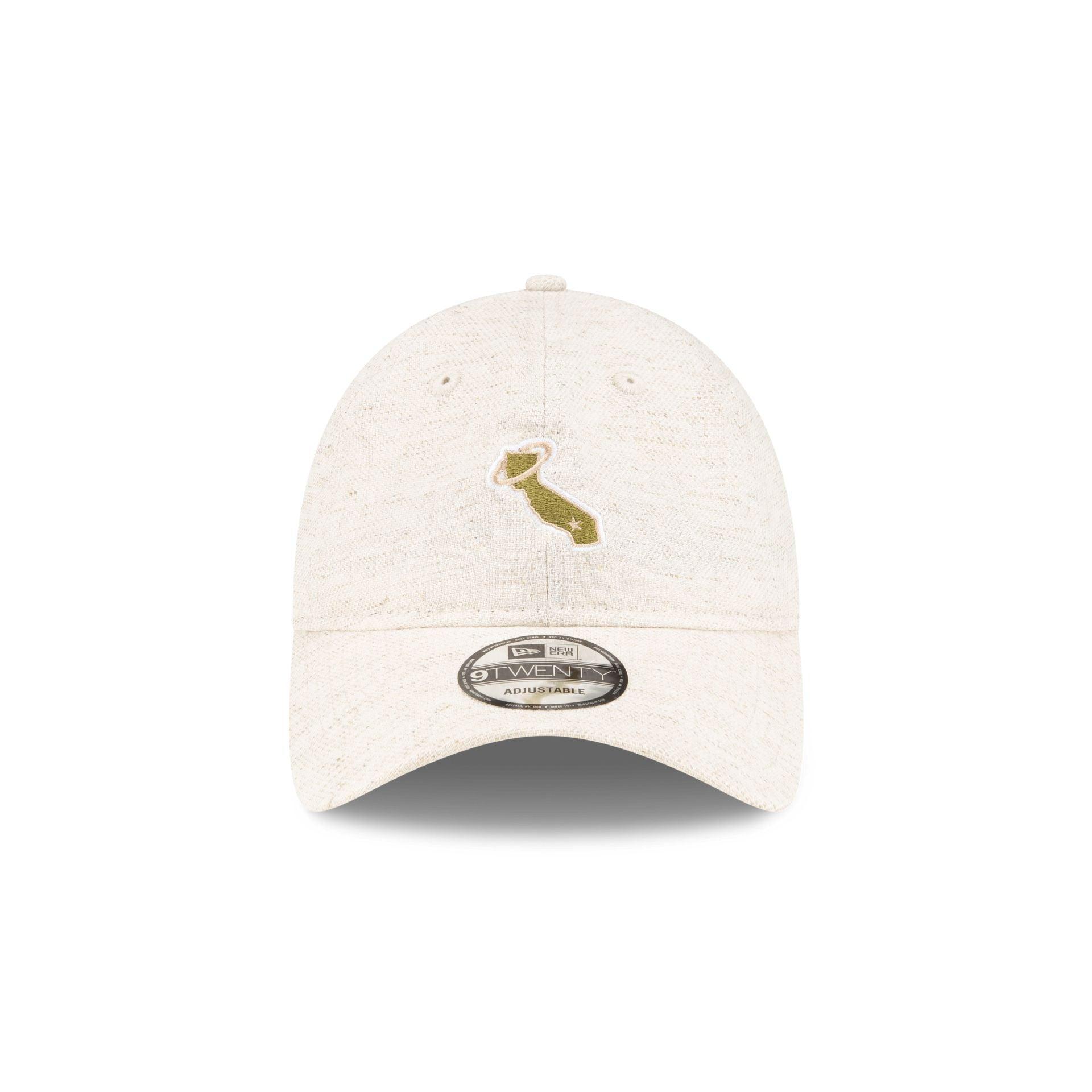 Los Angeles Angels White Hemp 9TWENTY Adjustable Hat Male Product Image