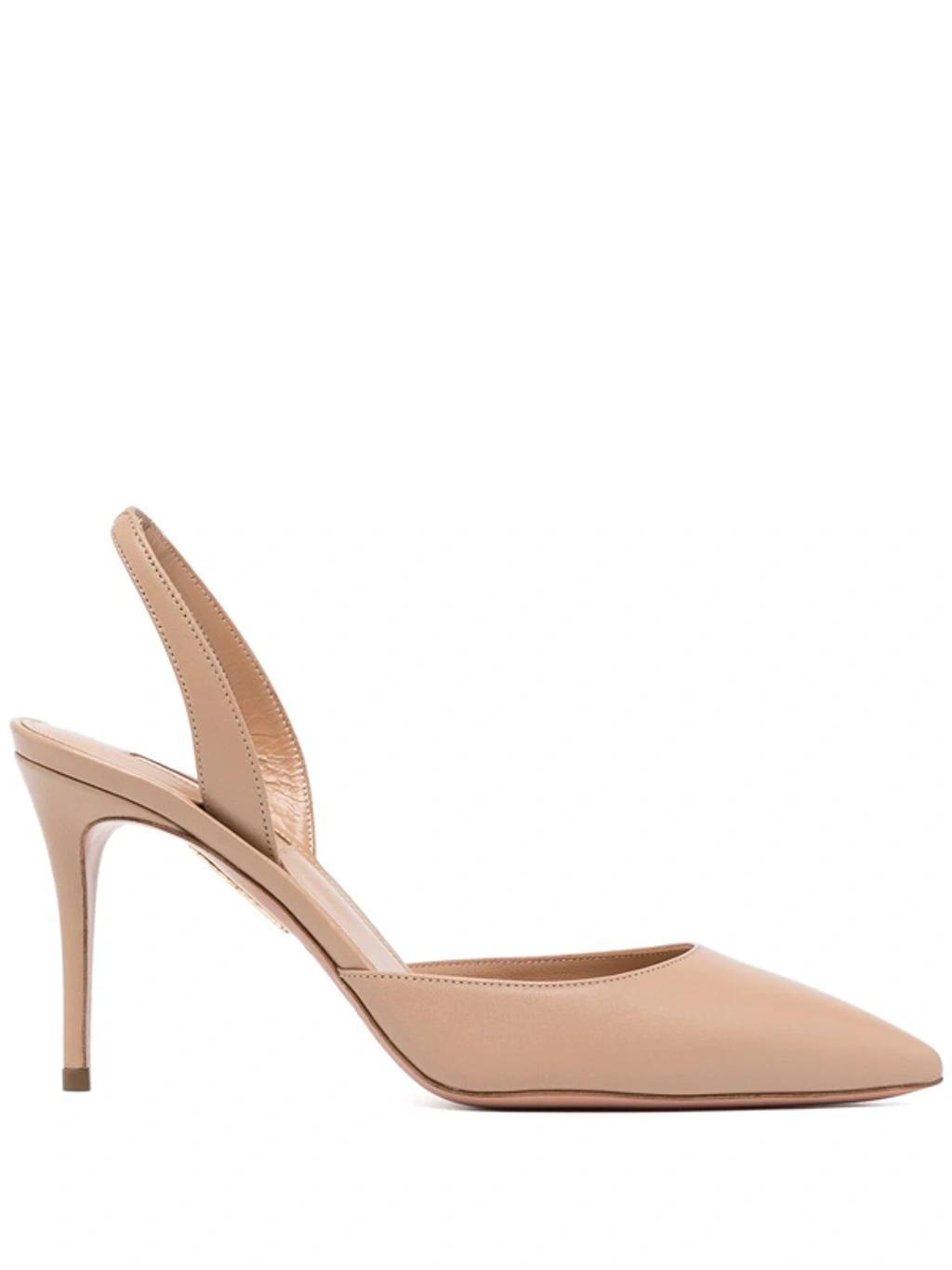 So Nude 85mm Pumps In Brown Product Image