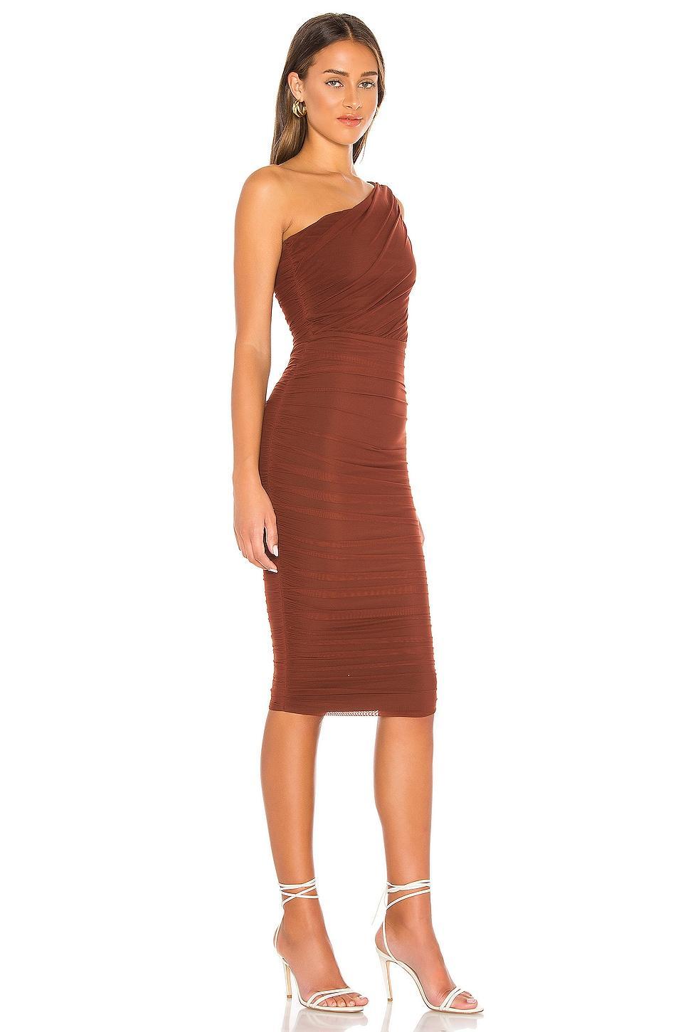 X REVOLVE Inspire One Shoulder Midi Dress Nookie Product Image