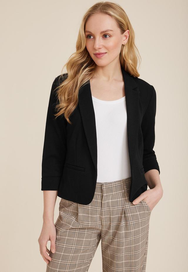 Versa Cropped Blazer Product Image