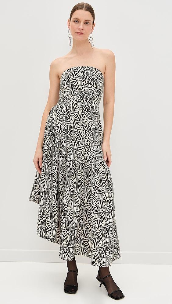 endless rose Strapless Asymmetrical Maxi Dress | Shopbop Product Image